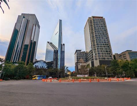 Skyscrapers of Downtown Mexico City Editorial Stock Photo - Image of ...