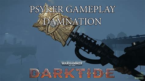 DARKTIDE Psyker Duelist Sword Surge StaffWarhammer 40 000 Darktide