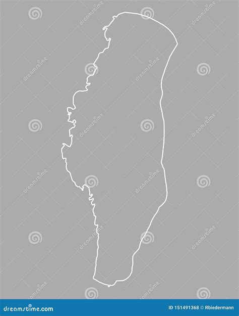 Map of Lake Winnebago stock vector. Illustration of white - 151491368