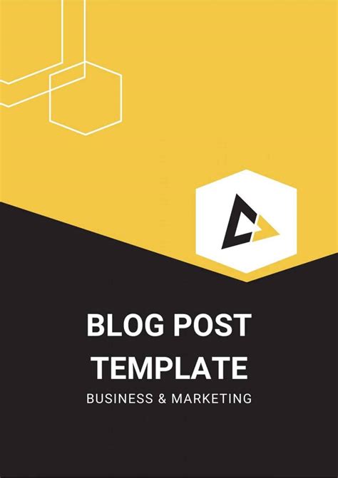 Free Blog Post Template to Create Great Content | Attrock