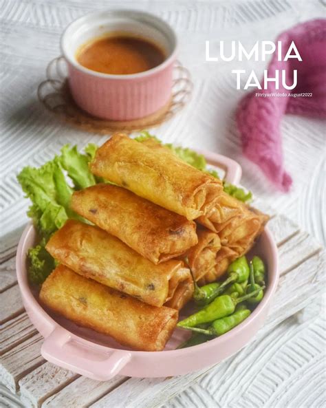 Resep Lumpia Tahu Dari Fitriyas Widodo