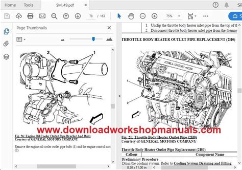 The Repair Manual For An Engine And Its Components Is Shown In This