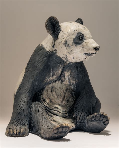 panda-sculpture-1 - Nick Mackman Animal Sculpture