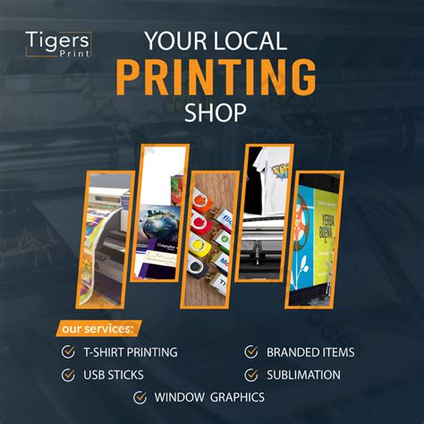 Local Printing Shop Poster Design Template Ai Free Download Pikbest