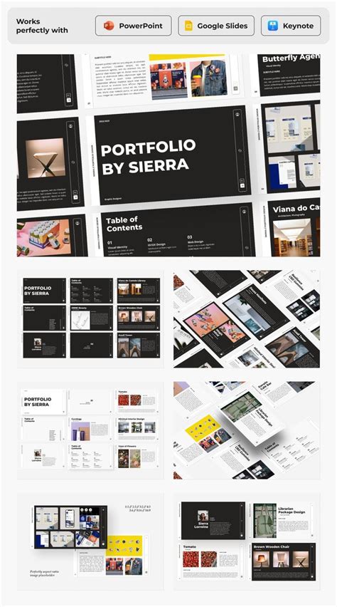 Minimal Portfolio Presentation Template