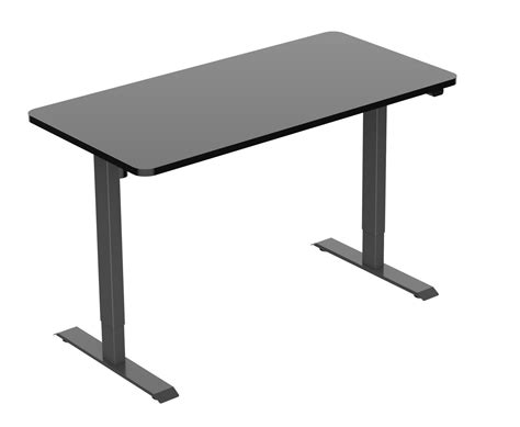 Ergomate Sit Stand Desk Height And Width Adjustable Frame Reverse