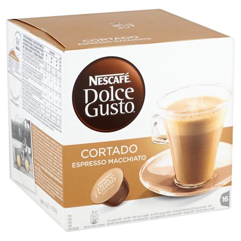 Nescaf Dolce Gusto Cortado Espresso Macchiato Pack Of Total