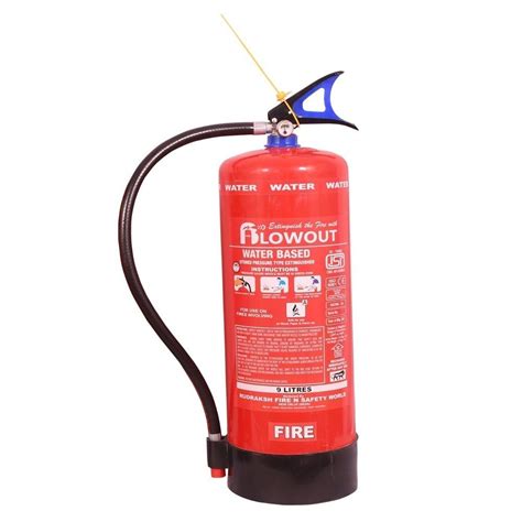 Class A 9l Blowout Water Based Fire Extinguisher 9 Litre At Rs 1950 In New Delhi