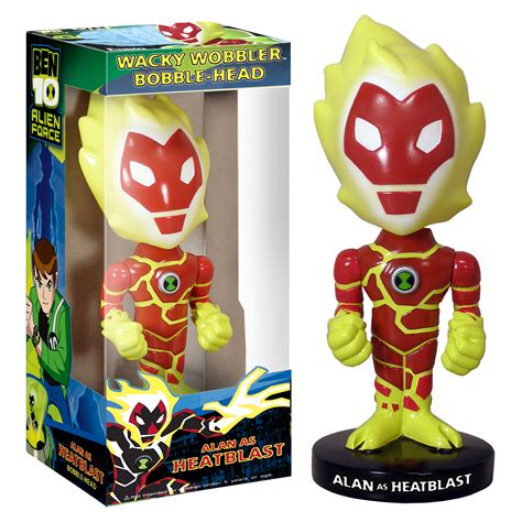 Funko Ben 10 Heatblast Wacky Wobbler Bobble Head