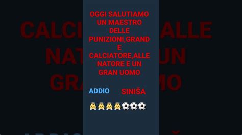 Mihajlovi Non C L Ha Fatta La Leucemia Purtroppo Ha Vinto Addio