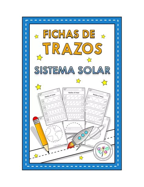 Fichas De Trazos Sistema Solar Planetas Profe Social The Best Porn