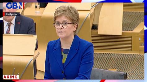 Nicola Sturgeon Faces MSPs For The First Time Since Her Shock