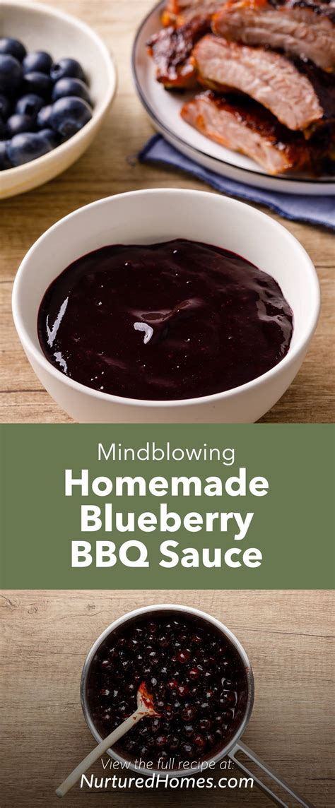 Mind Blowing Blueberry Bbq Sauce For Ribs Pulled Pork And Chicken