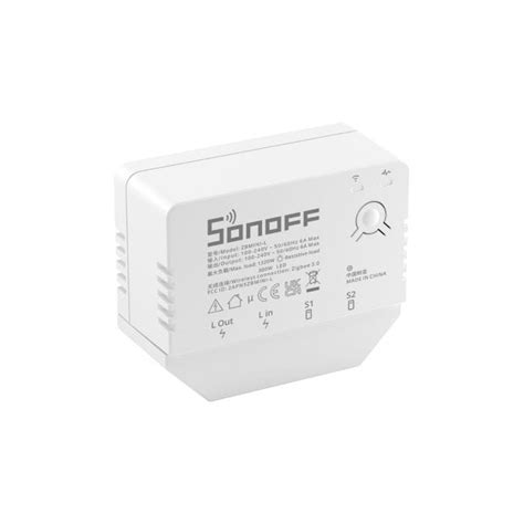 Sonoff Mini ZBMINI L przekaźnik dopuszkowy ZigBee bez N elty pl