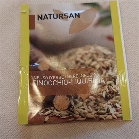 Natursan Infuso Finocchio E Liquirizia Review Abillion