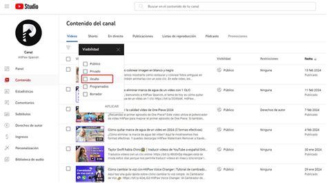 Cómo Ver Videos Ocultos En Youtube Lista De Reproducción Sin Url