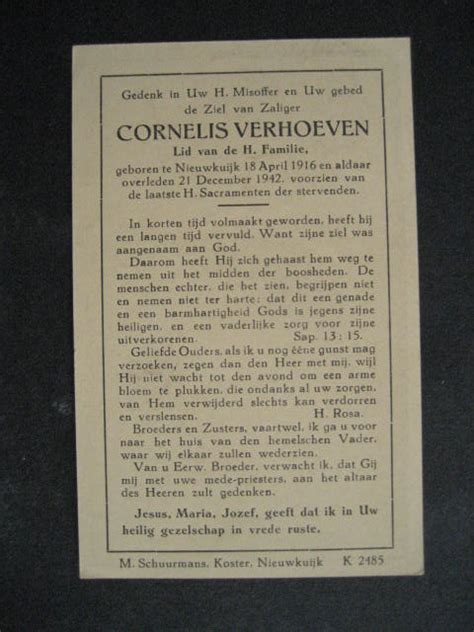 Verhoeven Cornelis 1942 Heusden Vroeger Oude Foto S Ansichten En