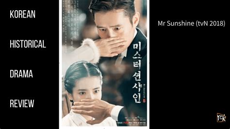 Korean Drama: Mr Sunshine Review - Dramasrok KOREA