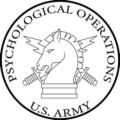 Artstation Us Army Psychological Operations Psyop Branch Plaque Patch