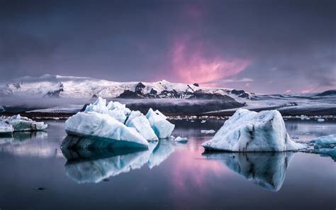 Daily Wallpaper: Glacier Sunrise in Alaska | I Like To Waste My Time