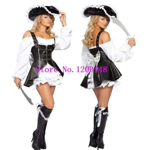 Disfraz De Pirata Para Mujer Vestido De Fiesta De Lujo Para Halloween