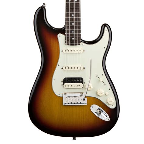 Fender American Deluxe Strat Hss Shawbucker Guitar 3 Color Sunburst At Gear4music