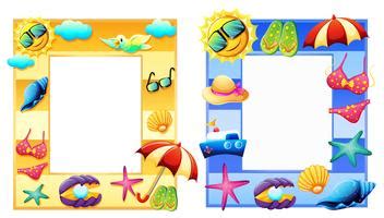 Summer Border Vector Art, Icons, and Graphics for Free Download