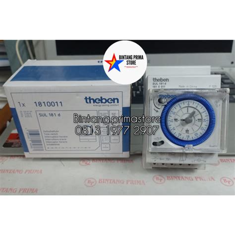 Jual Timer Theben Sul181d Sul 181d Analog Jakarta Pusat Bintang