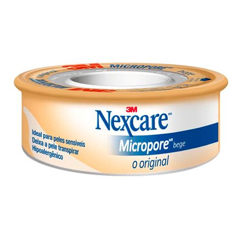 Fita Micropore Nexcare Bege Sa De Drogaria Araujo