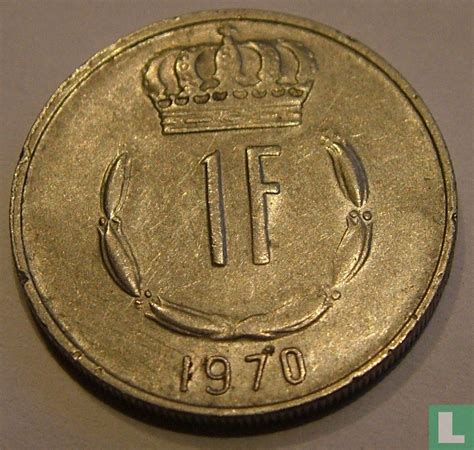 Luxembourg 1 Franc 1970 KM 55 1970 Luxembourg LastDodo