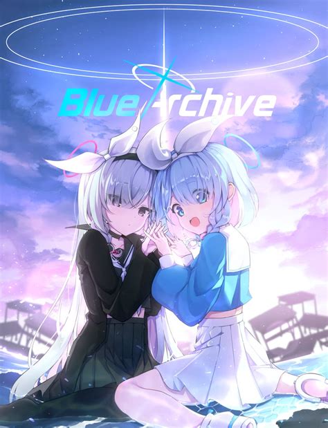 Arona And Plana Blue Archive Drawn By Juliahsl Danbooru