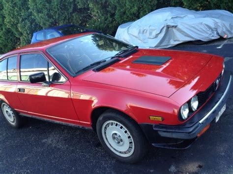 Alfa Romeo Gtv6 1981 Red Rust Free Mint Low Miles 67k Classic Alfa Romeo Gtv 1981 For Sale