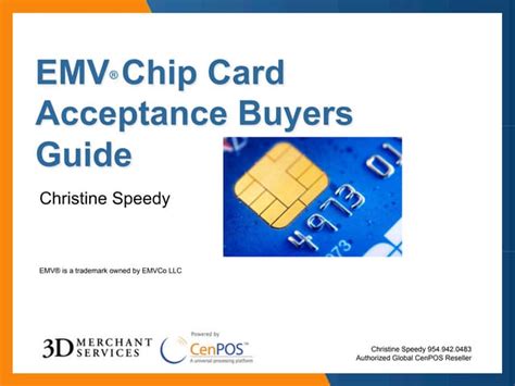 Emv Chip Card Buyers Guide Ppt