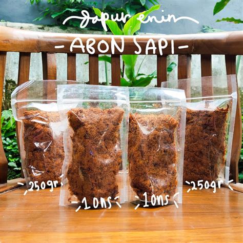 Jual Abon Sapi Asli 250 Gram 1 Ons Shopee Indonesia