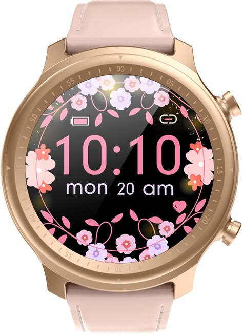 Smartwatch W Pl Pink Leather Hodinky Cz