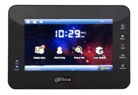 Dahua Vth B Monitor Ip Touch De Pulgadas Poe Sd Gb Env O Gratis