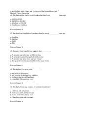 Anth 101 Biol Anthr Origin And Evolution Of The Genus Homo Quiz P Docx