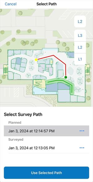 Complete An Indoor Positioning Surveyarcgis Ips Documentation