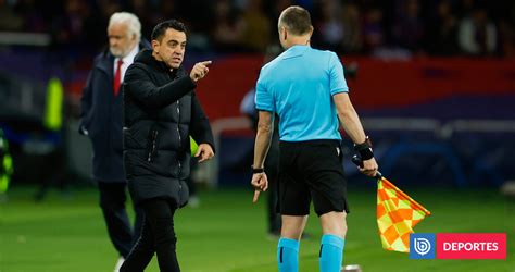 Xavi Estalla Y Culpa Al Arbitraje De La Dura Eliminaci N De Barcelona