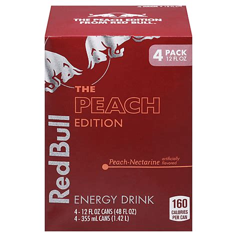 Red Bull Peach Edition 4 pack | Sports & Energy | Ingles Markets