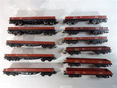 Märklin H0 Freight carriage 11 four axle low side Catawiki