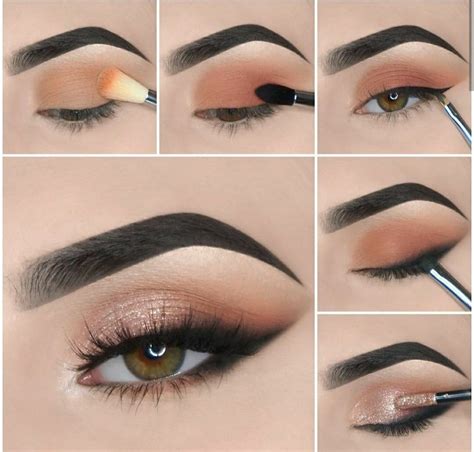 Natural Eye Makeup Step By Step Make Up Augen Augen Make Up Mit