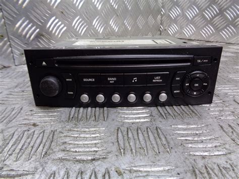 RADIO FABRYCZNE CD PEUGEOT 307 9660646477 13674002122 Oficjalne