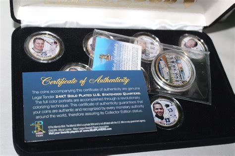 New York Yankees Commemorative Kt Gold Ruth Set W Final Half