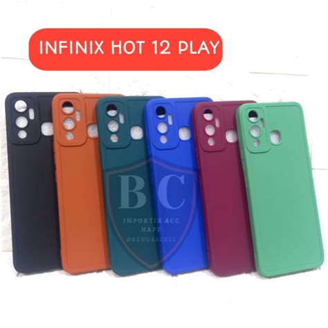 Jual CASE INFINIX HOT 12 SOFTCASE PRO CAMERA INFINIX HOT 12 HOT 12 PLAY Shopee Indonesia