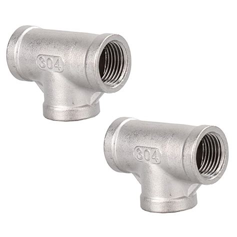 Beduan Stainless Steel Npt Female Way Tee T Shaped Cast Pipe