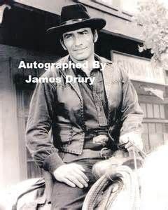 James Drury Autographed Photos - The Official Website of James Drury ... | James drury, The ...