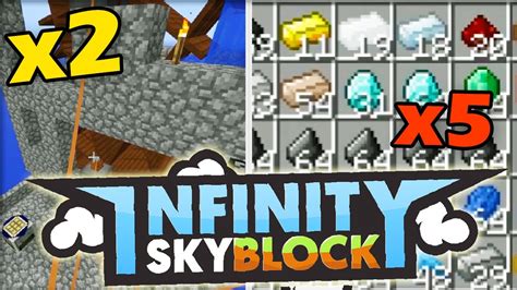 Doppelte Energie F Nffache Erze Ftb Infinity Skyblock Youtube