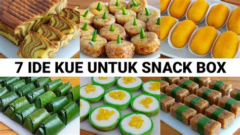 7 ANEKA RESEP KUE SNACK BOX UNTUK ACARA MUDAH DAN ENAK YouTube