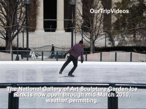 The National Gallery of Art Sculpture Garden Ice Rink, Washington DC ...